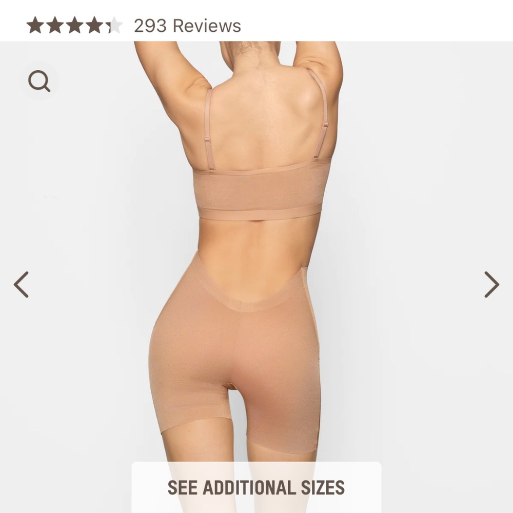 Skims low back shape wear